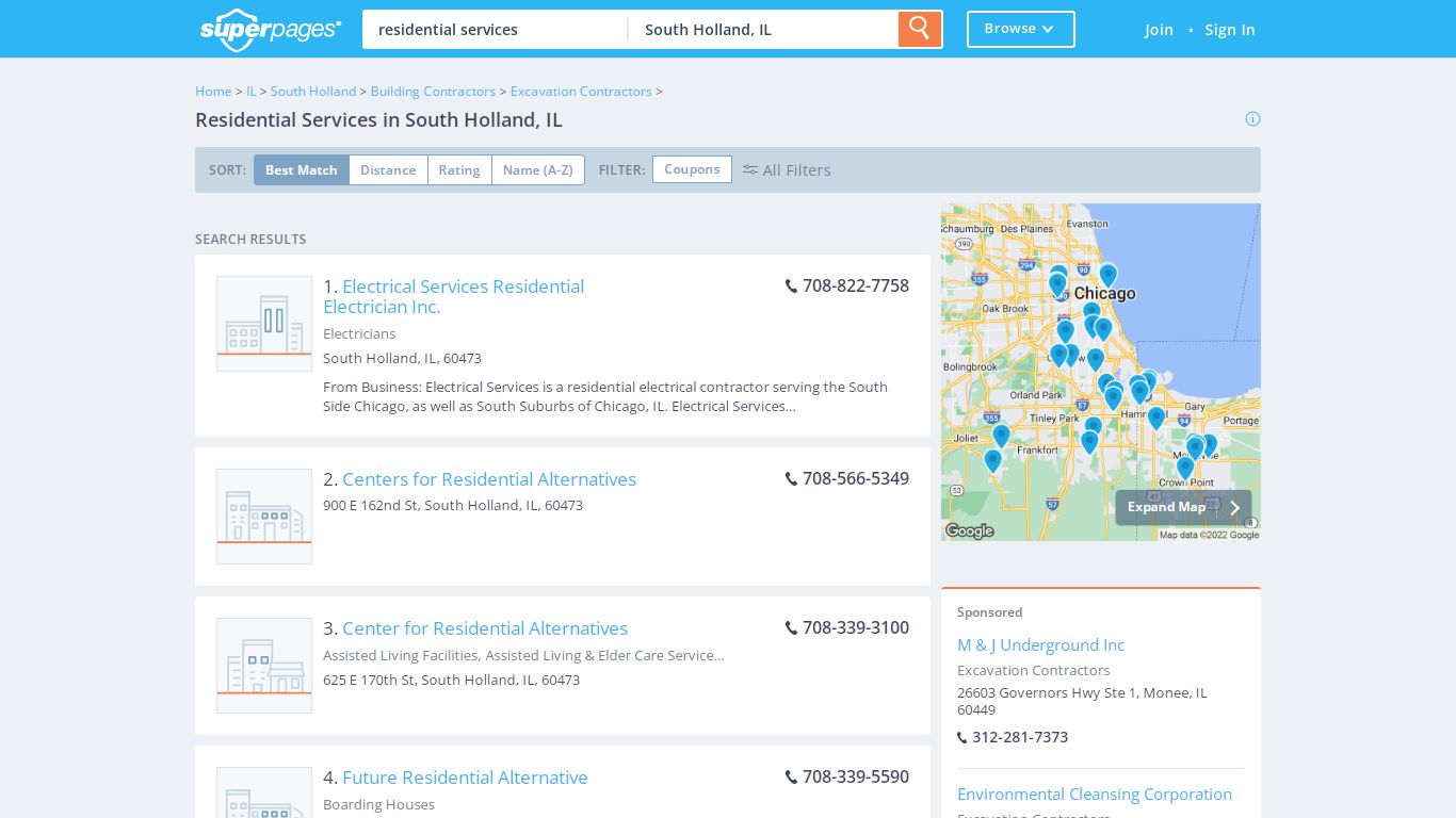 Residential Services in South Holland, IL - superpages.com